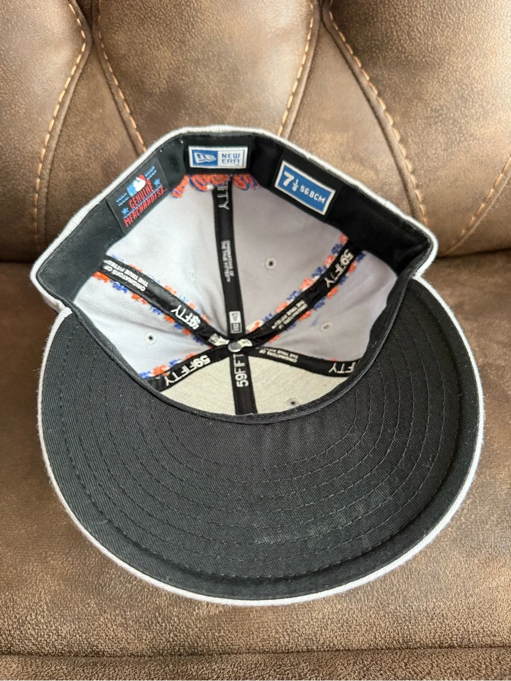 New era New York Mets fitted hat size 7 1/8